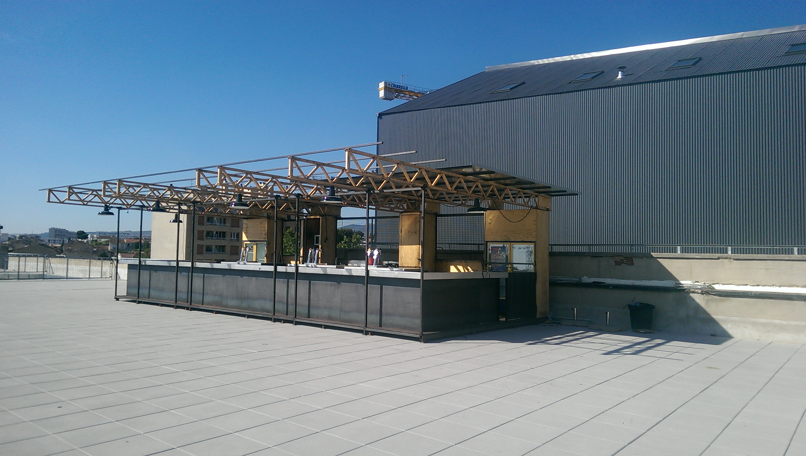 Toit-terrasse - Friche de la Belle de Mai